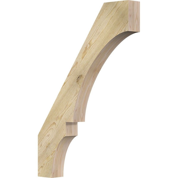Ekena Millwork 4"W x 28"D x 40"H Balboa Rough Sawn Knee Brace, Douglas Fir BRC04X28X40BOA00RDF - main